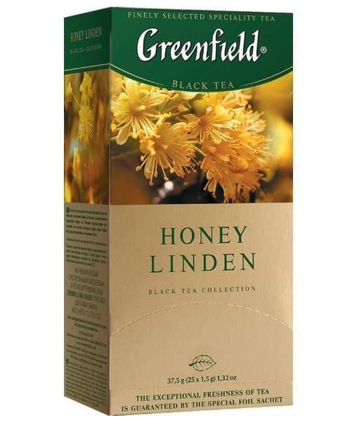 Чай черный Greenfield Honey Linden 25 пак. × 1,5 г