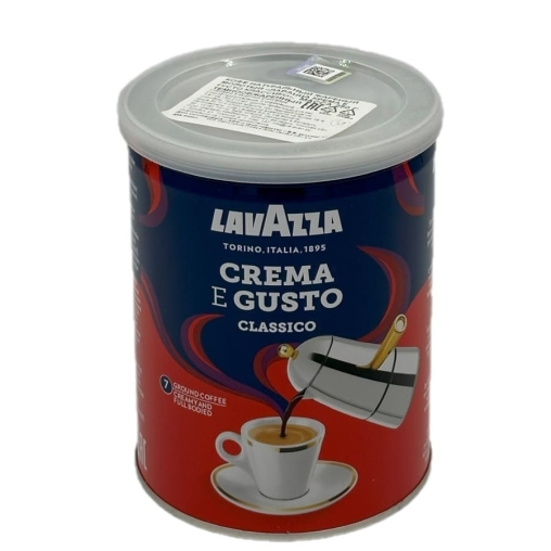 Кофе молотый Lavazza Crema e Gusto Classico ж/б 250 г