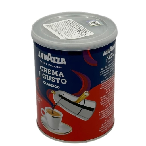 Кофе молотый Lavazza Crema e Gusto Classico ж/б 250 г