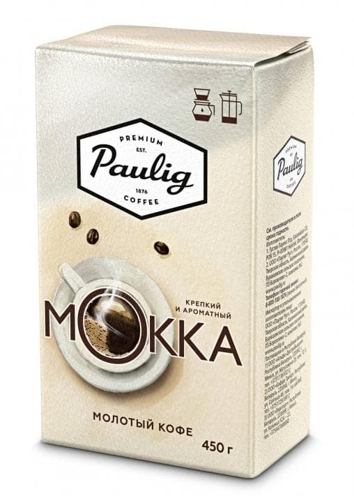 Кофе молотый Paulig Mokka 450 г