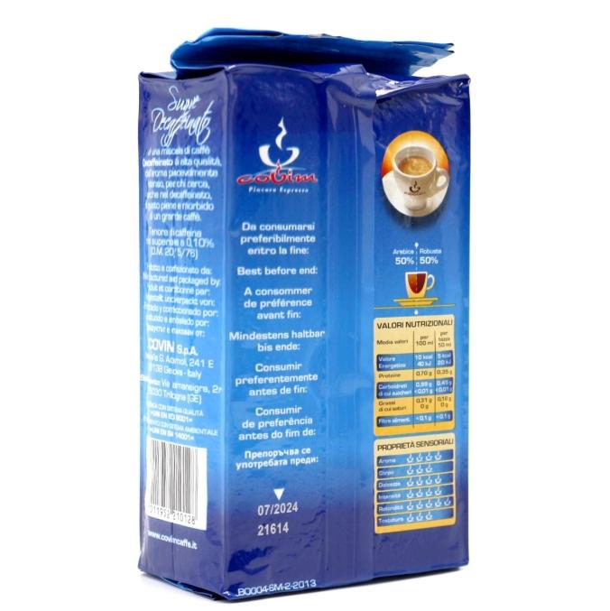 Кофе молотый Covim Suave Decaffeinato 250 г