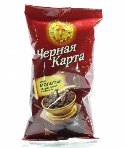 Кофе молотый Черная Карта 100 г