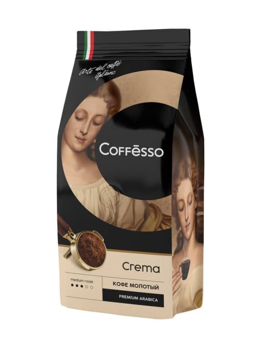 Кофе молотый Coffesso Crema 250 г
