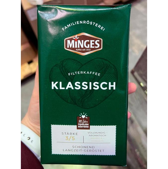 Кофе молотый Minges Klassisch 500 г