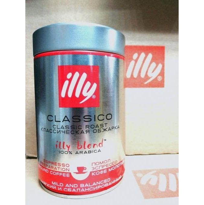 Кофе молотый illy Espresso Classico 250 г