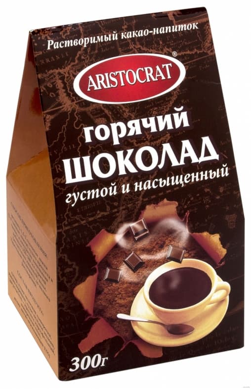 Горячий шоколад Aristocrat Густой и насыщенный 300 г