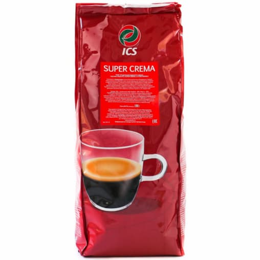 Кофе в зернах ICS Super Crema 80% Arabica 1000 г