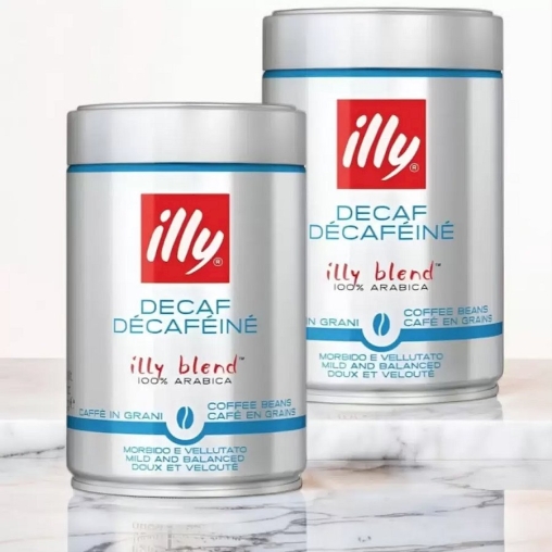 Кофе зерновой illy Decaffeinato без кофеина 250 г