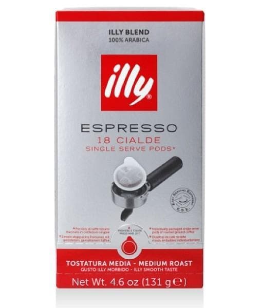 Кофе в чалдах illy Medium 18 шт. 125 г