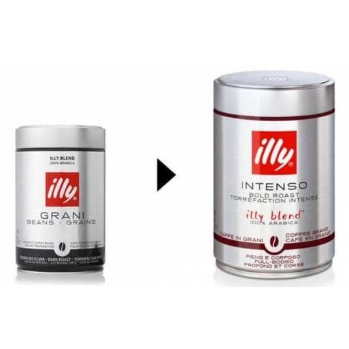 Кофе в зернах illy blend INTENSO 250 г