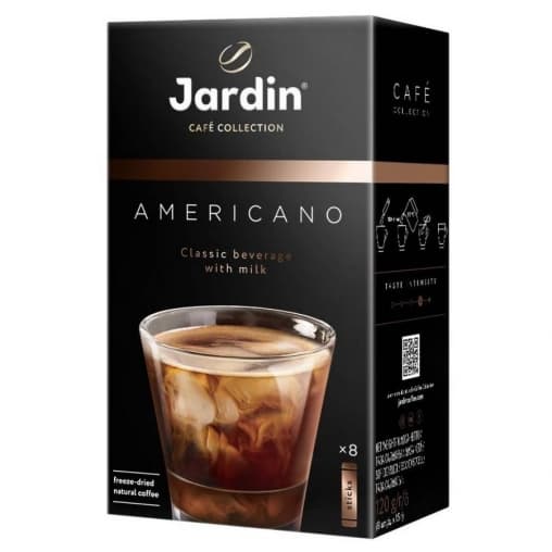 Кофе растворимый Jardin Americano 8 стиков × 15 г