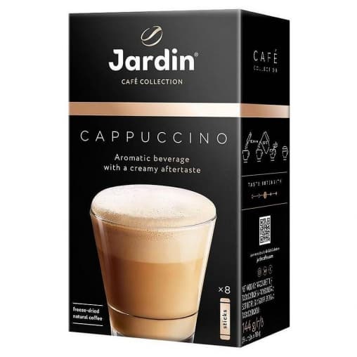 Кофе растворимый Jardin Capuccino 8 стиков × 18г