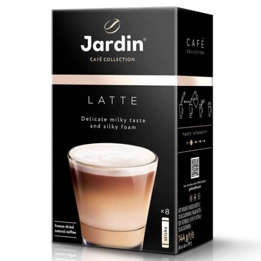 Кофе растворимый Jardin Latte 8 стиков × 18г