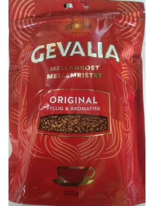 Кофе растворимый Gevalia Original 200г