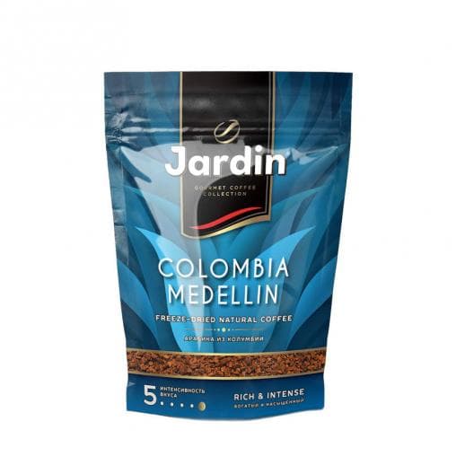 Кофе растворимый Jardin Colombia Medellin дой-пак 150г