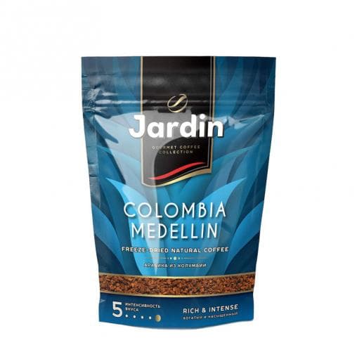 Кофе растворимый Jardin Colombia Medellin дой-пак 75г