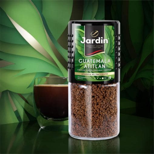 Кофе растворимый Jardin Guatemala Atitlan стекл. банка 95 г