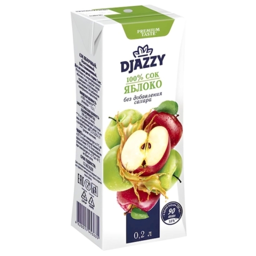 Сок Djazzy Яблоко 200 мл тетрапак Сок Djazzy Яблоко 200 мл тетрапак