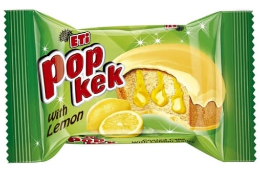 Кекс Popkek Lemon с лимонным соусом 45 гр