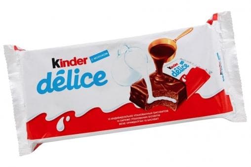 Батончик шоколадный Киндер Делис Kinder Delice 42 г