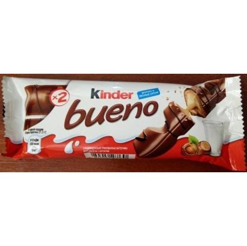 Батончик шоколадный Kinder Bueno 43 г