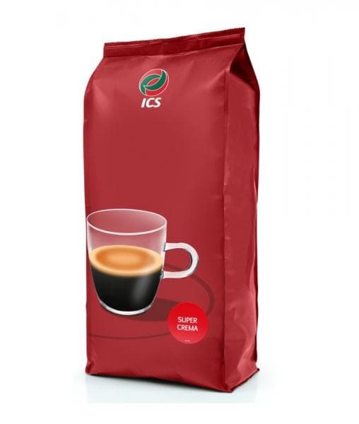 Кофе в зернах ICS Super Crema 80% Arabica 1000 г