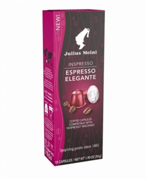 Кофе капсулы Julius Meinl Espresso Elegante Nespresso