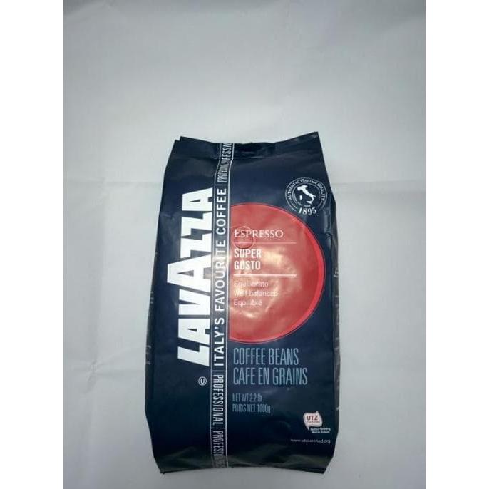 Кофе в зернах Lavazza Super Gusto UTZ 1000 г