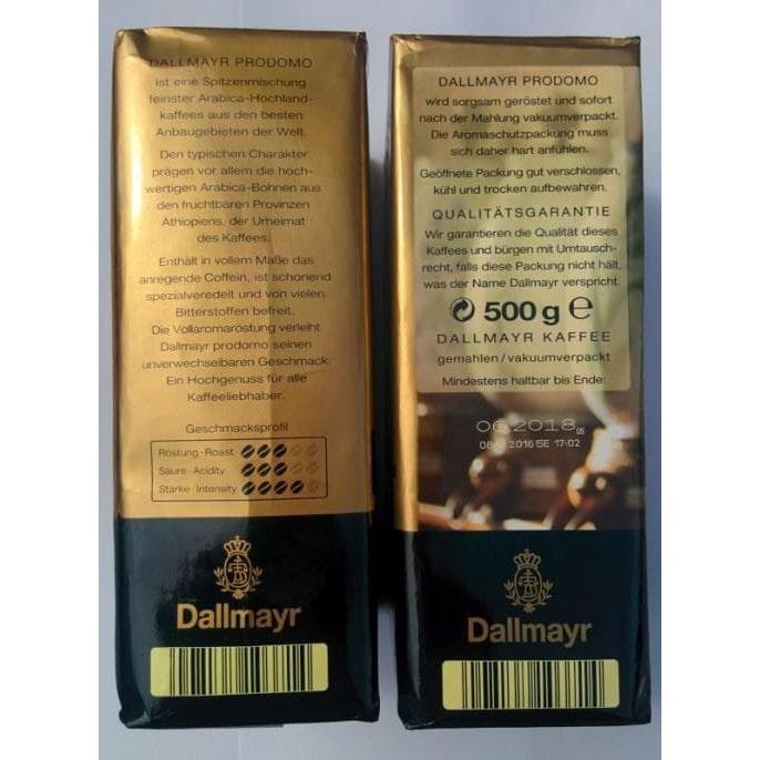 Кофе молотый Dallmayr Prodomo 500 г