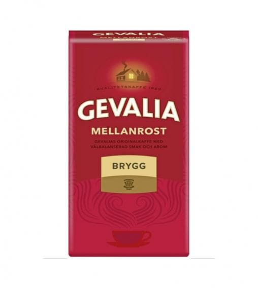 Кофе молотый Gevalia Brygg 450 гр