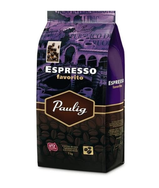 Кофе в зернах Paulig Espresso Favorito 1000 г