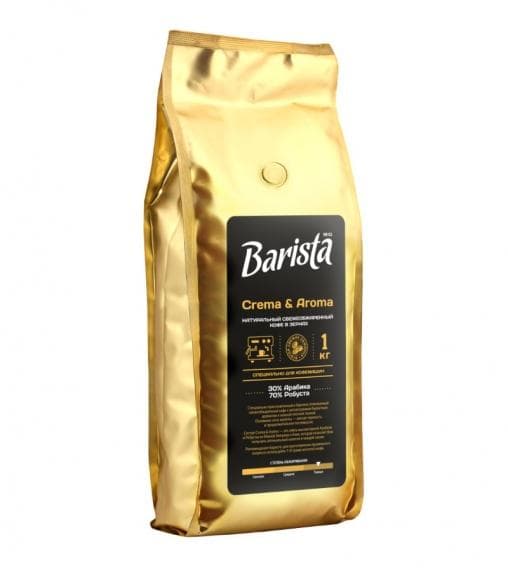 Кофе в зернах Barista Crema&Aroma 1000 г