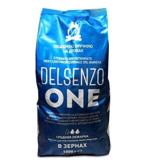 Кофе в зернах Delsenzo ONE 1000 г (1 кг)
