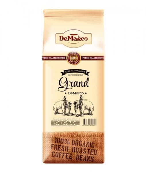 Кофе в зернах DeMarco Fresh Roast Grand 1000 г