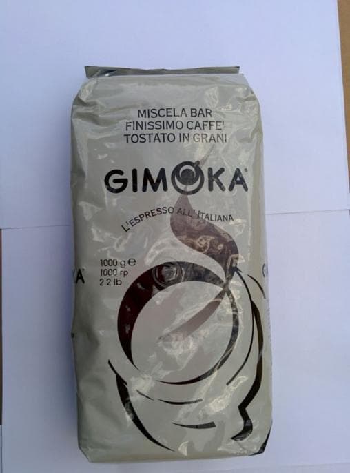 Кофе в зернах Gimoka bianco L`espresso all`Italiana 1000 гр (1кг)