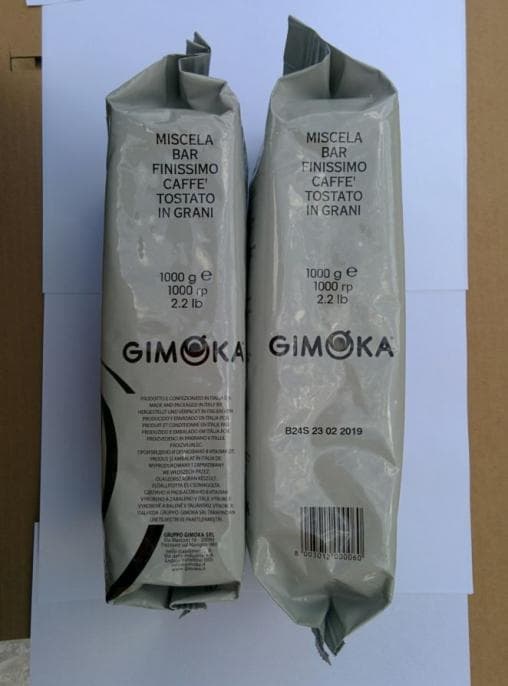 Кофе в зернах Gimoka bianco L`espresso all`Italiana 1000 гр