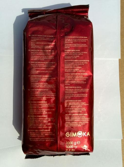 Кофе в зернах Gimoka Gran Bar Rosso 1000 гр