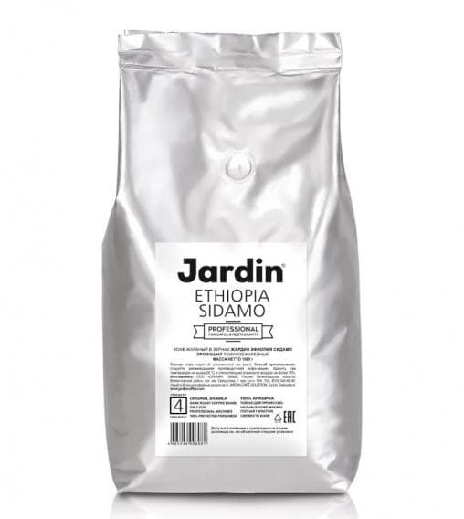 Кофе в зернах Жардин Jardin Ethiopia Sidamo 1000 г (1 кг)