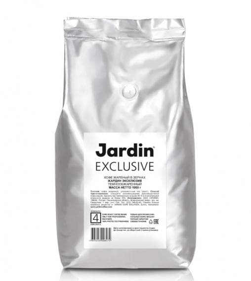 Кофе в зернах Jardin Exclusive 1000 гр (1кг)