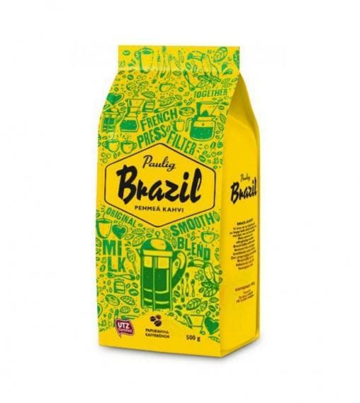 Кофе в зернах Paulig Brazil Original 500 г