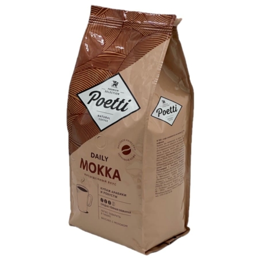 Кофе в зернах Poetti Daily Mokka 1000 г