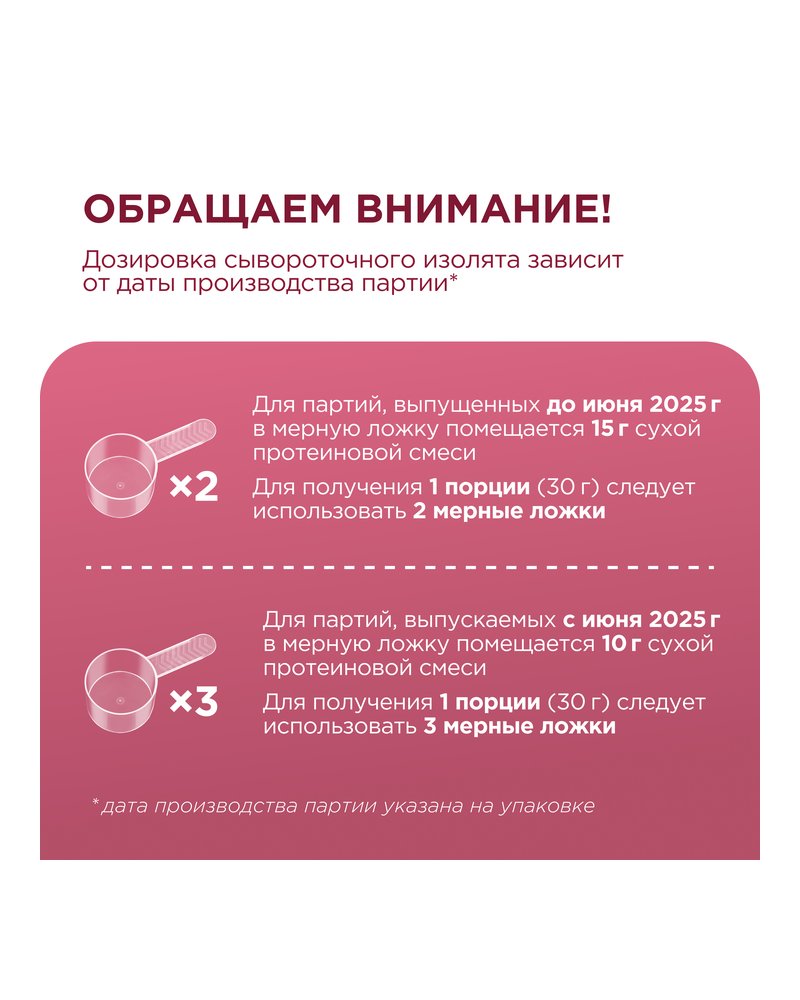 Изолят Pro - Клубничное мороженое (900г)