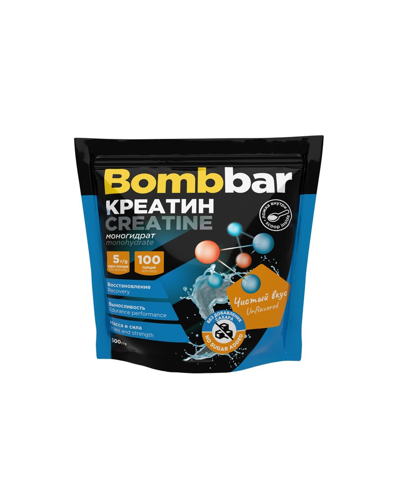 Креатин Bombbar Pro - Без вкуса (500г)