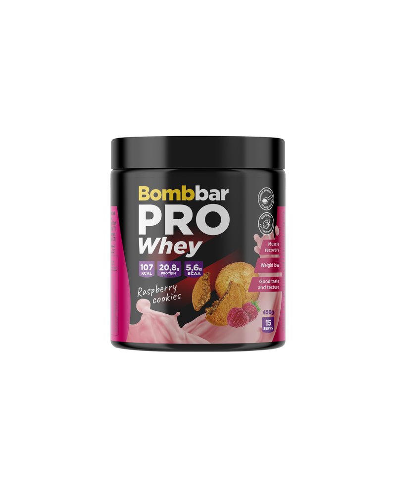 Whey Protein Pro - Малиновое печенье (450г)