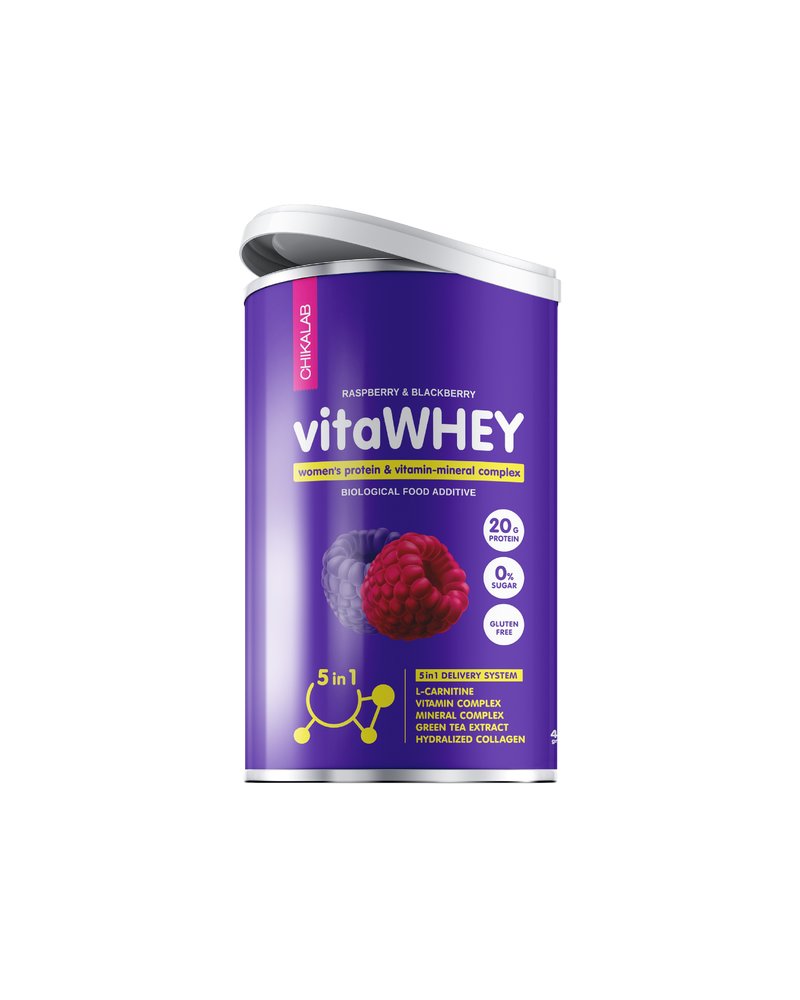 Коктейль витаминно-минеральный VitaWHEY - Малина-Ежевика