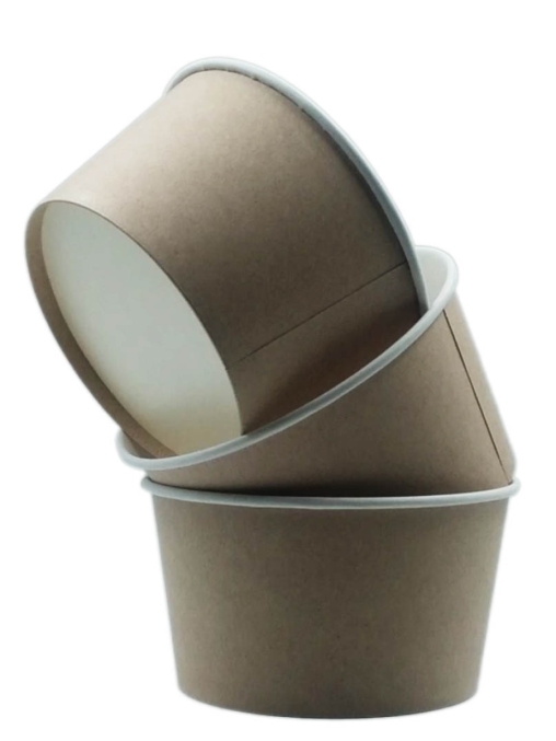 Контейнер бумажный круглый Крафт d=135 720 мл