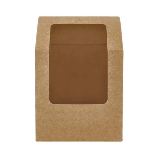 Упаковка для роллов DoEco ROLL Крафт 90×50×130 мм