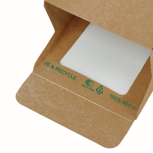 Упаковка для роллов DoEco ROLL Крафт 90×50×130 мм