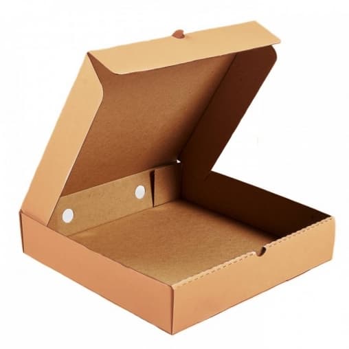 Коробка с крышкой для пирога Крафт-Крафт 280×280×70 мм