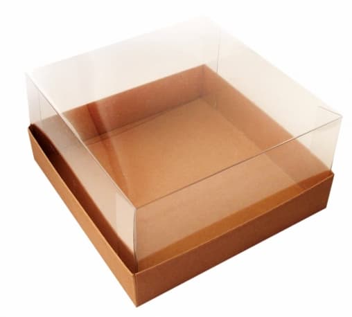 Дно коробки для торта Крафт-Крафт 240×240×40 мм